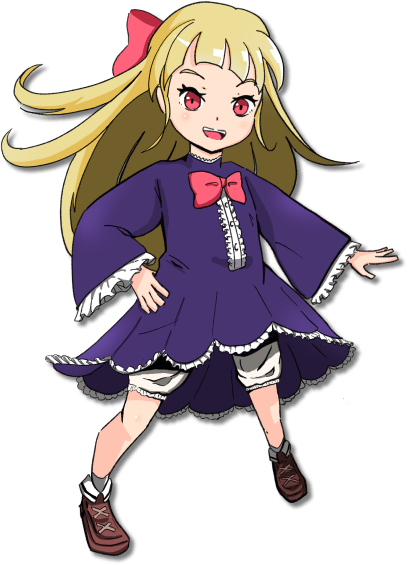 笑顔のネクロマンスちゃん